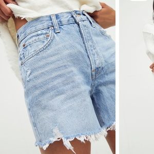 Agolde Free People, Parker long shorts